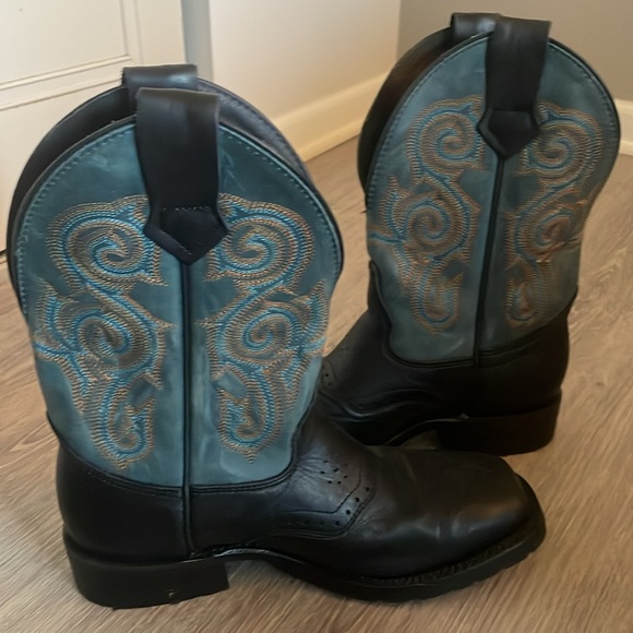 DOUBLE-H Men's Nolen 11" Wide Square Toe Roper Size 9 Work Boots - Picture 11 of 15